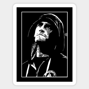 CM Punk Monochrome Magnet